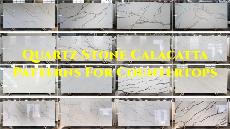 Quartz Stone Calacatta Patterns For Countertops Feature Linx Surfaces