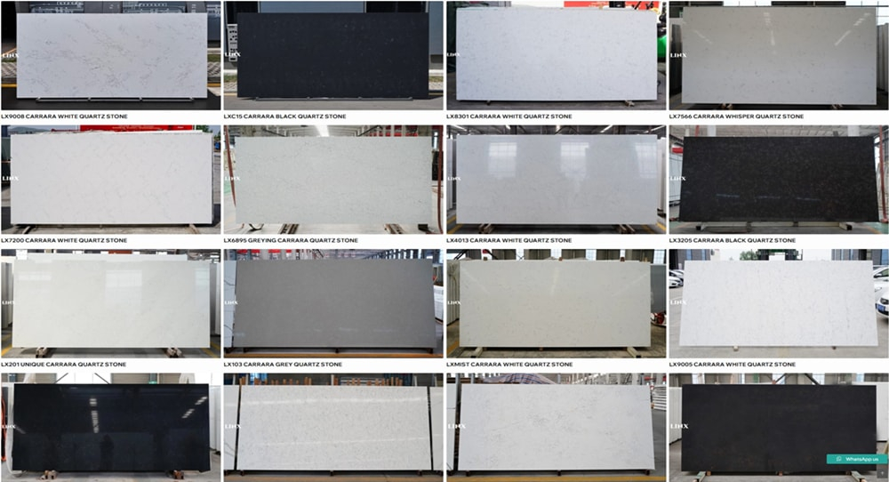 Quartz Stone Carrara Patterns For Countertops Linx Surfaces