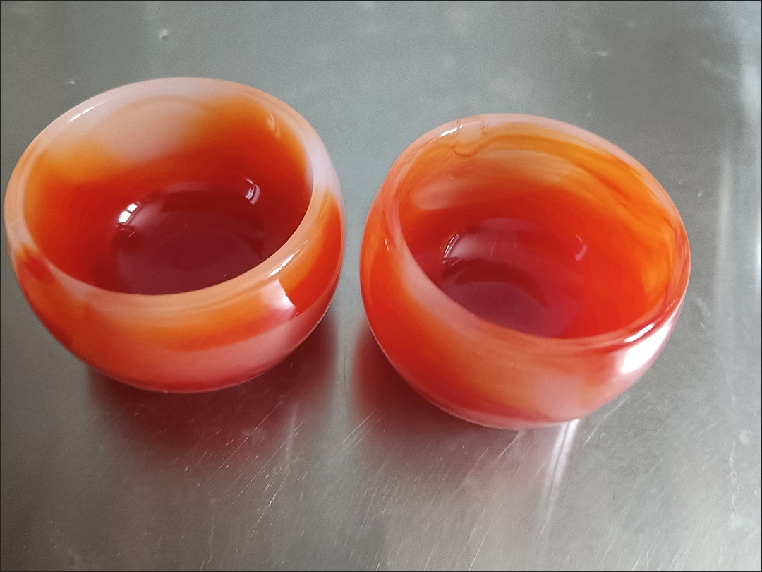 Red Jade Stone Cup 4 Red Jade Stone Cup 4