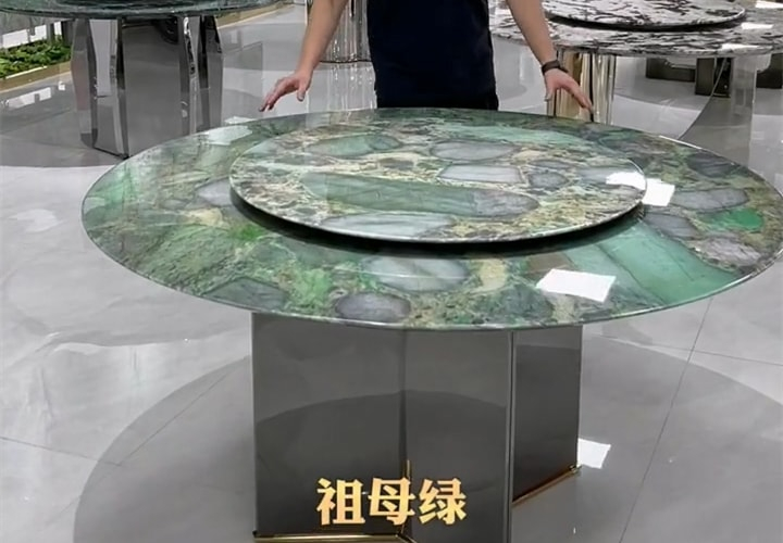 Emerald Luxury Stone Table