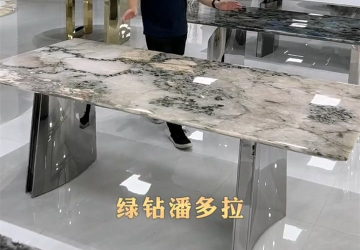 Green Pandora Luxury Stone Table
