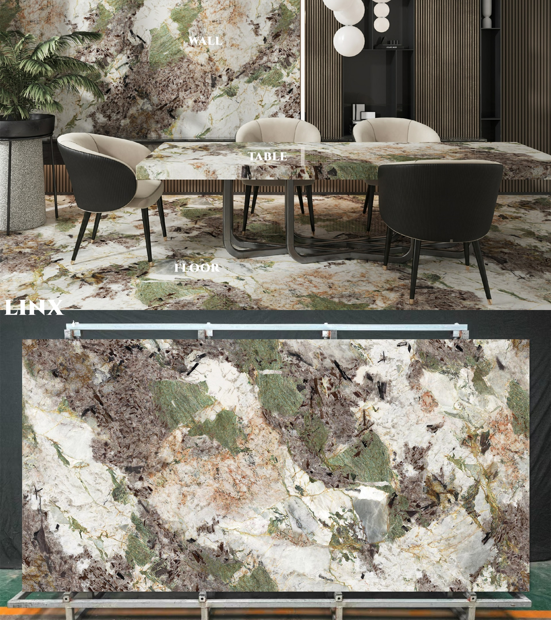 LXAG176 Thousand MountainsNew Sintered Stone Linx Surfaces