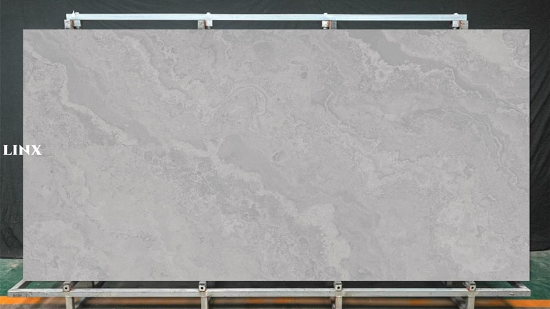 LXAX170 Cloud Gray Feature Sintered Stone Linx Surfaces