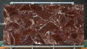 LXBG173 Purple Red Feature Sintered Stone Linx Surfaces