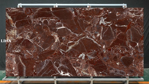 LXBG173 Purple Red Feature Sintered Stone Linx Surfaces