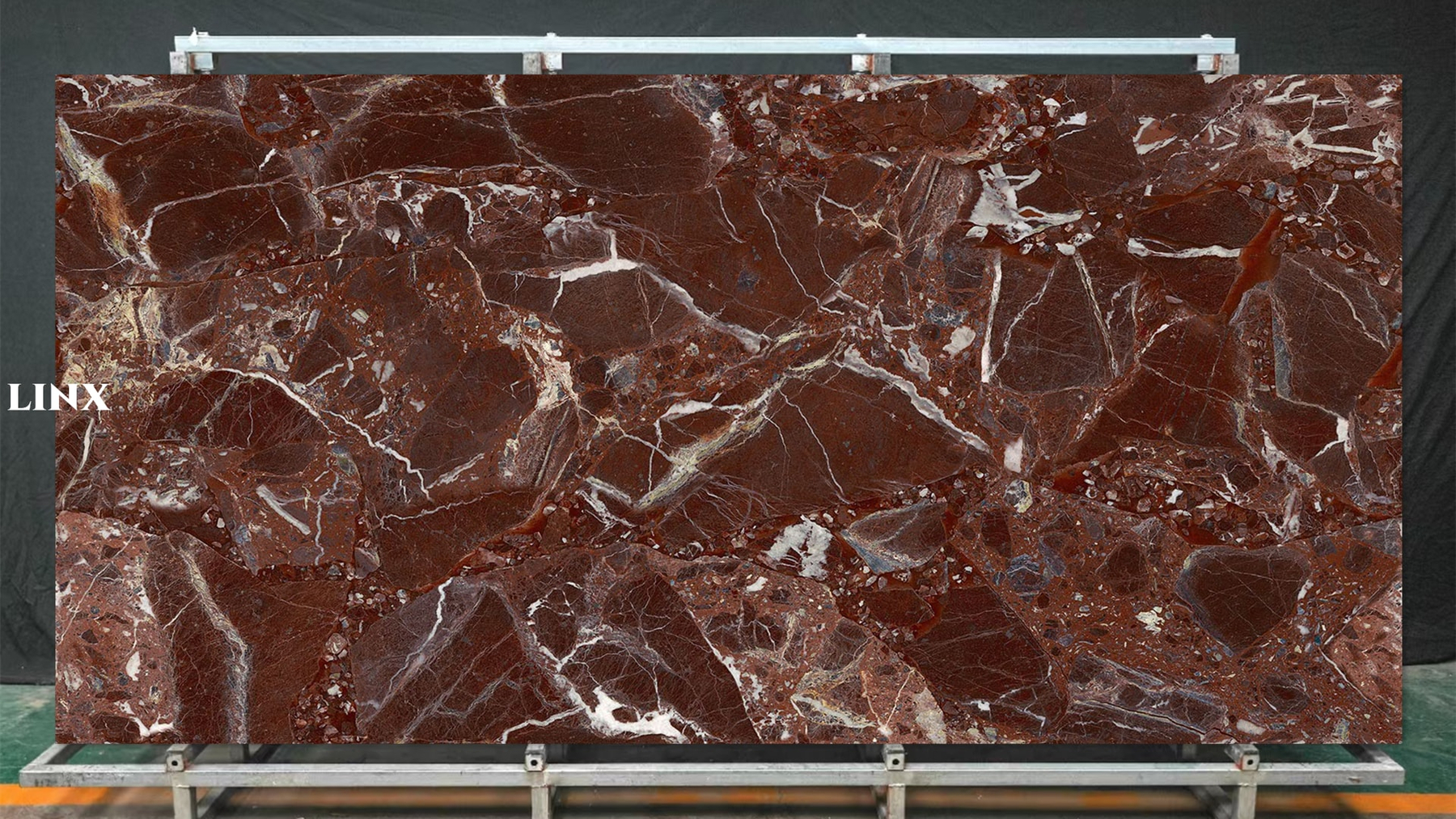 LXBG173 Purple Red Sintered Stone Linx Surfaces