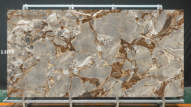 LXBG177 Bugatti Gold Feature Sintered Stone Linx Surfaces