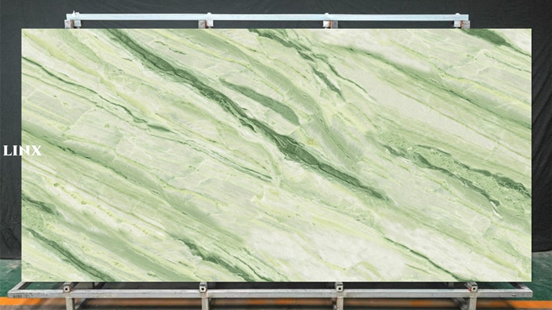 LXDG171 Emerald Clouds Feature Sintered Stone Linx Surfaces