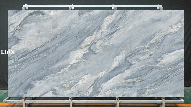 LXDG172 Blue Sands feature Sintered Stone Linx Surfaces