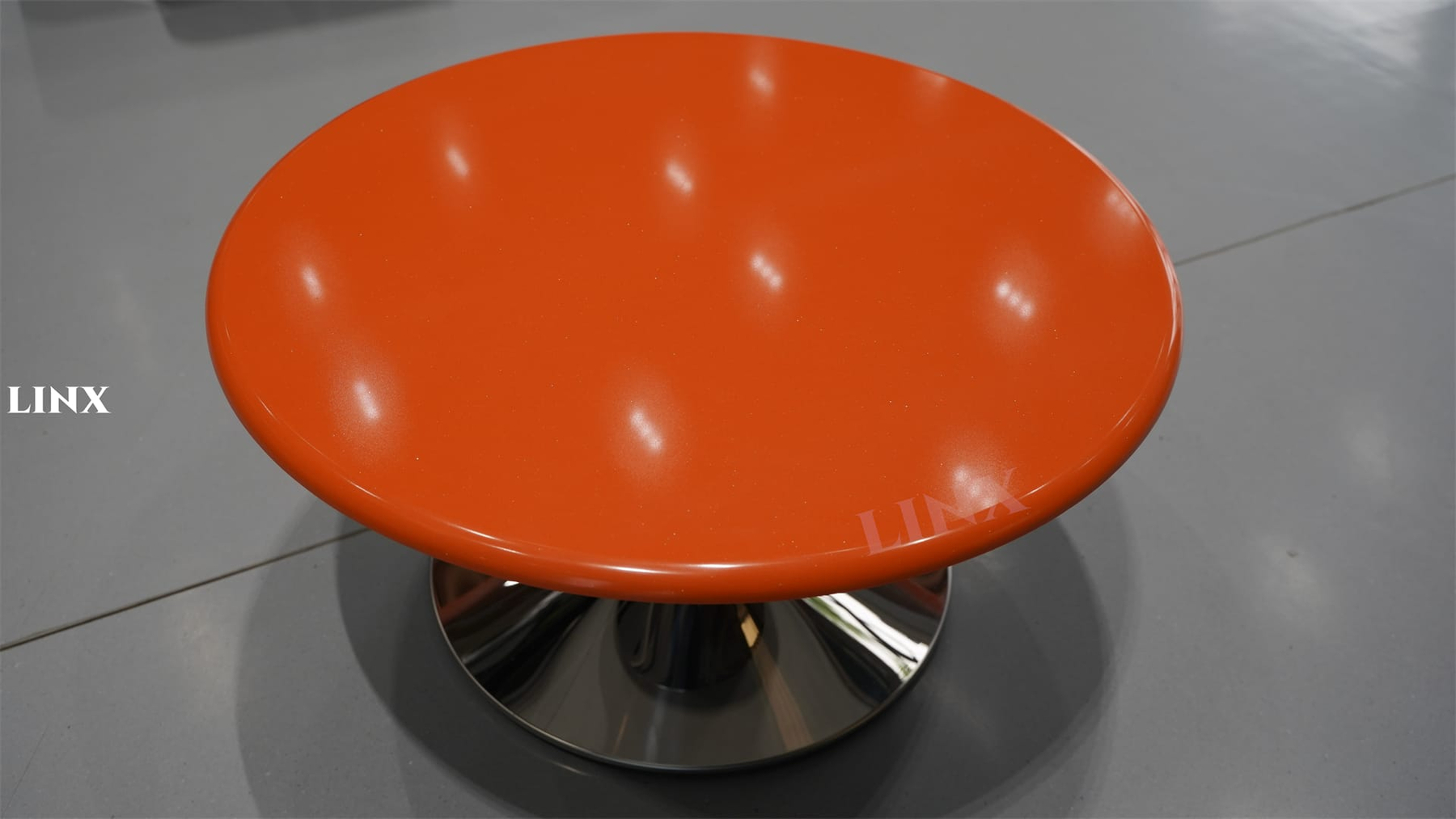 Bright Orange Quartz Jade Stone Tables (11)