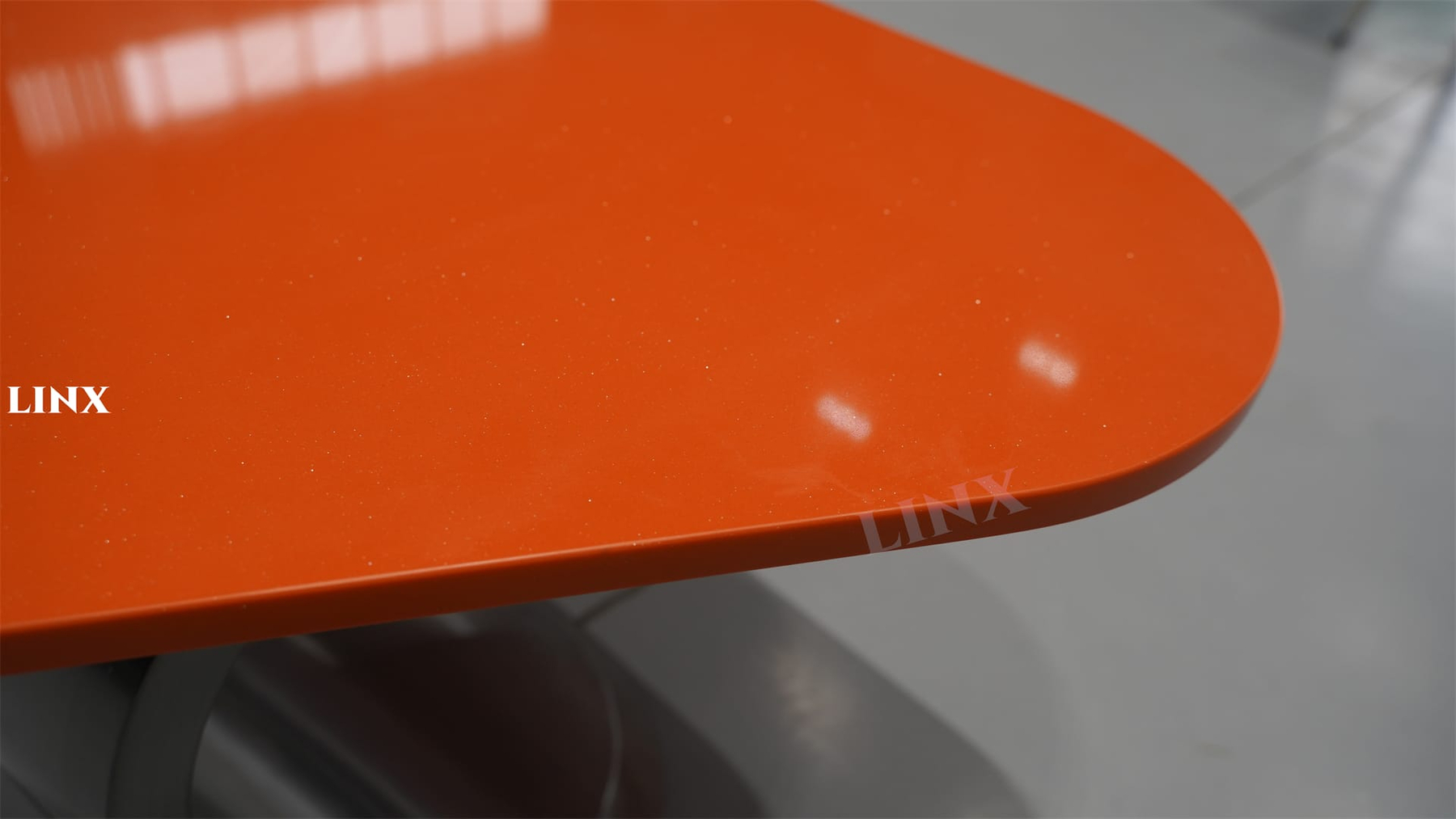 Bright Orange Quartz Jade Stone Tables (6)