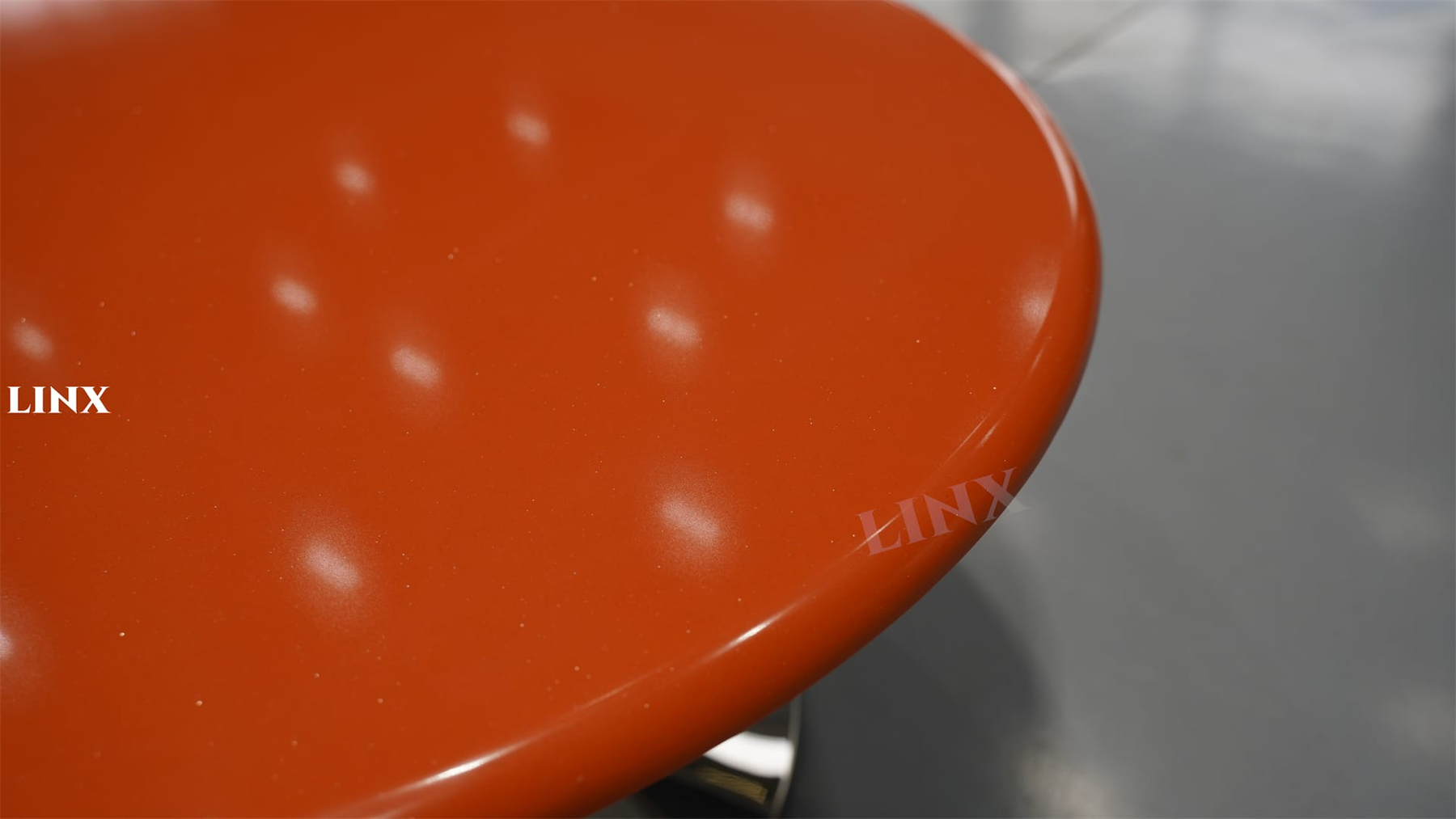 Bright Orange Quartz Jade Stone Tables (8)