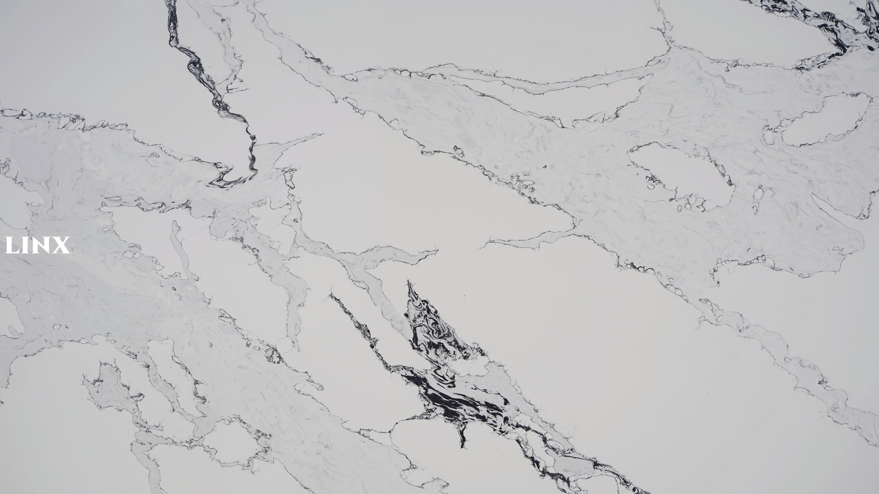 LX9043 CALACATTA WHITE QUARTZ STONE DETAIL 1 LINX SURFACES