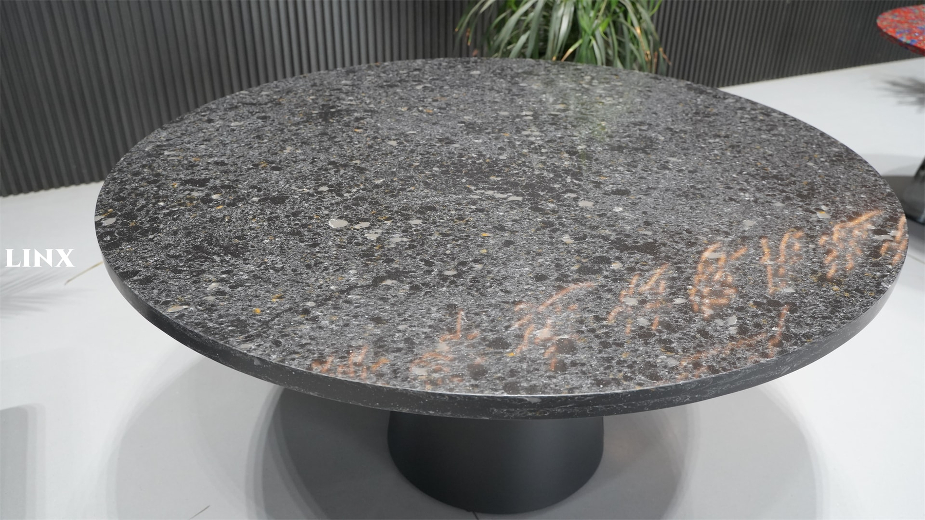 LXM9038 SOLID DEO TABLE 1 JADE STONE LINX SURFACES