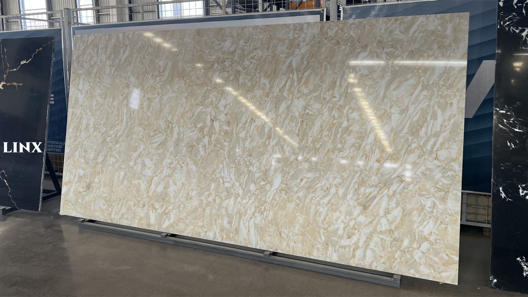 LXM9053 GOLDEN FLOW JADE STONE 2 LINX SURFACES