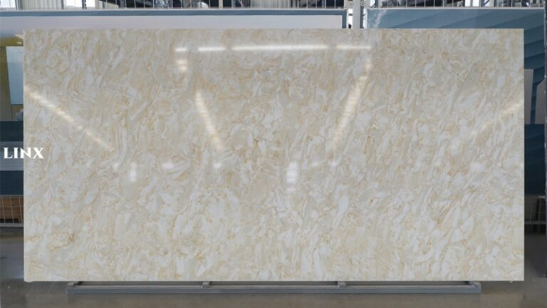 LXM9053 GOLDEN FLOW JADE STONE FEATURE LINX SURFACES