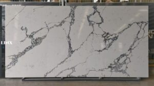 LXM9055 CALACATTA WHITE JADE STONE FEATURE LINX SURFACES
