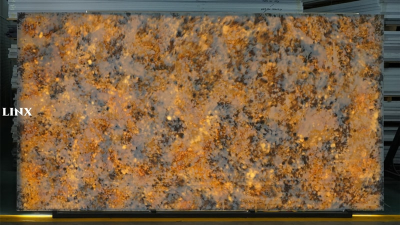 LXM9061 GLOWING CLOUD JADE STONE BACK LIGHT EFFECT FEATURE LINX SURFACES