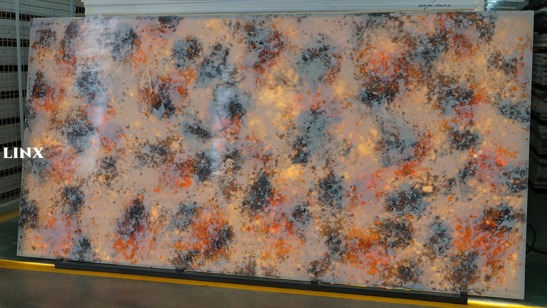 LXM9062 GLOWING NEBULA JADE STONE BACK LIGHT EFFECT 2 LINX SURFACES