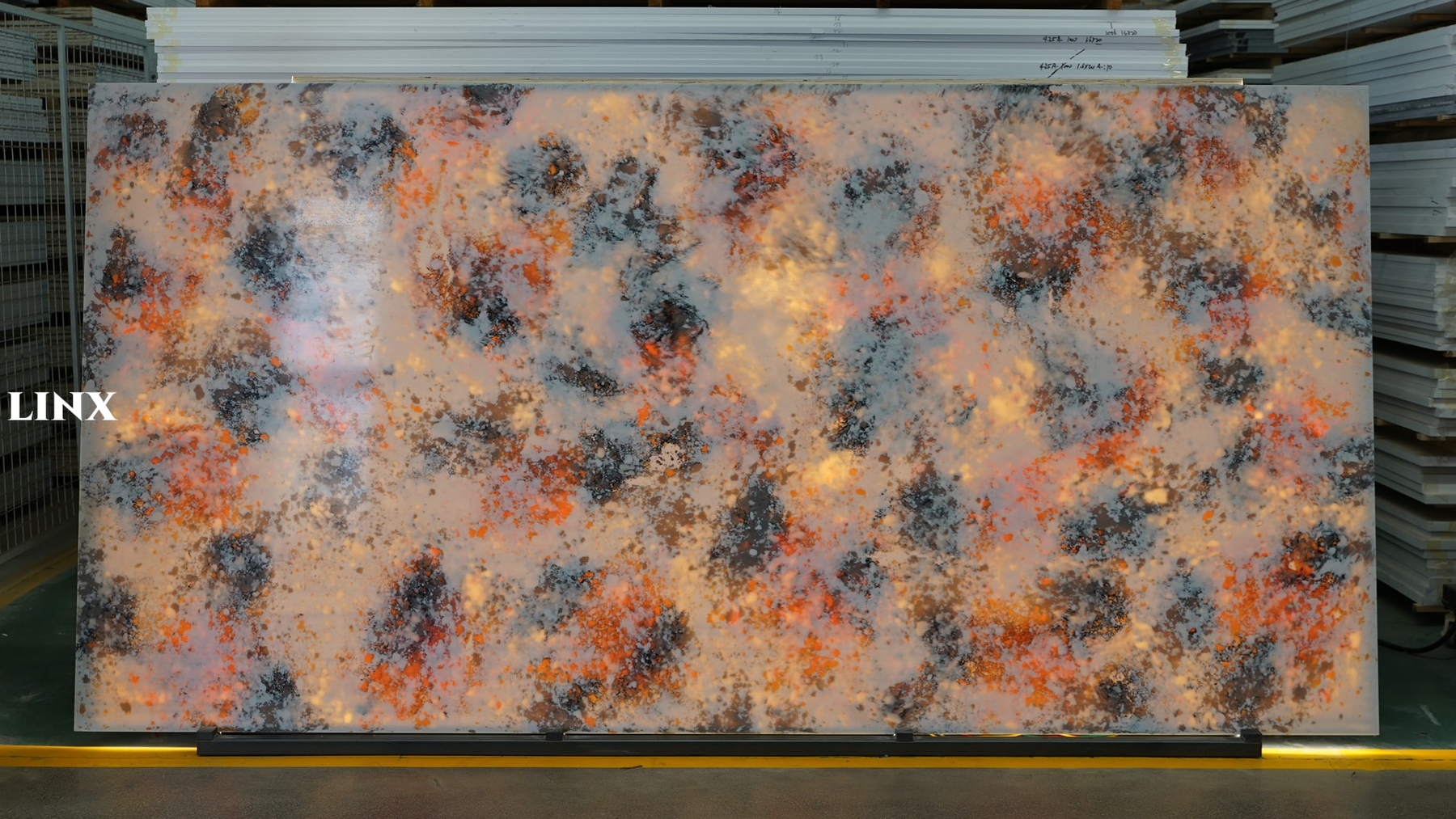 LXM9062 GLOWING NEBULA JADE STONE BACK LIGHT EFFECT LINX SURFACES