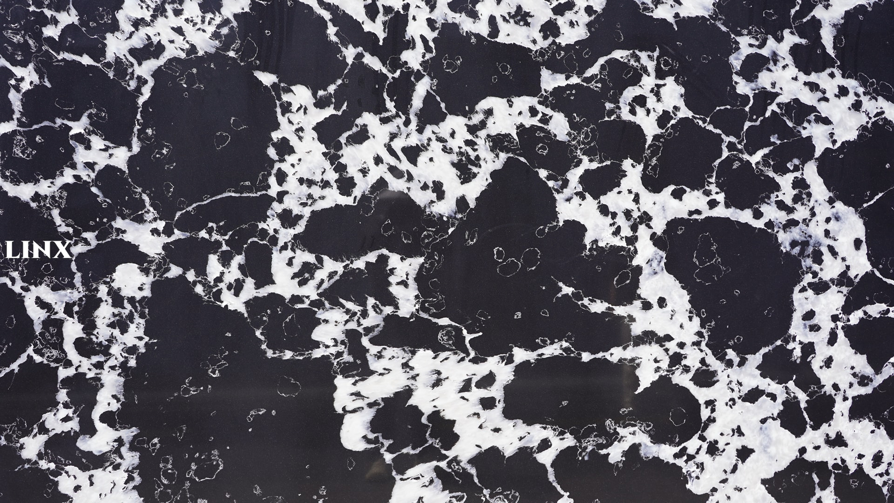 LXM9067 BLACK PUDDLE JADE STONE DETAIL 2 LINX SURFACES