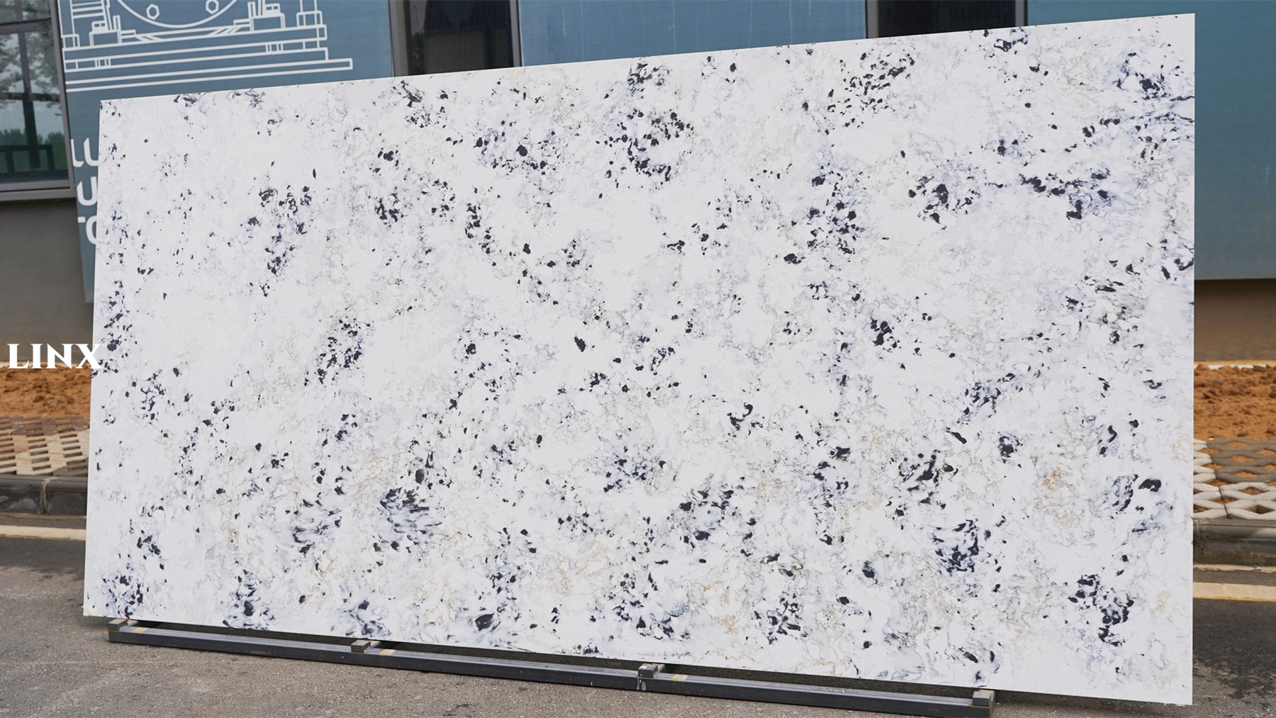 LXM9071 SPLATTER JADE STONE 2 LINX SURFACES