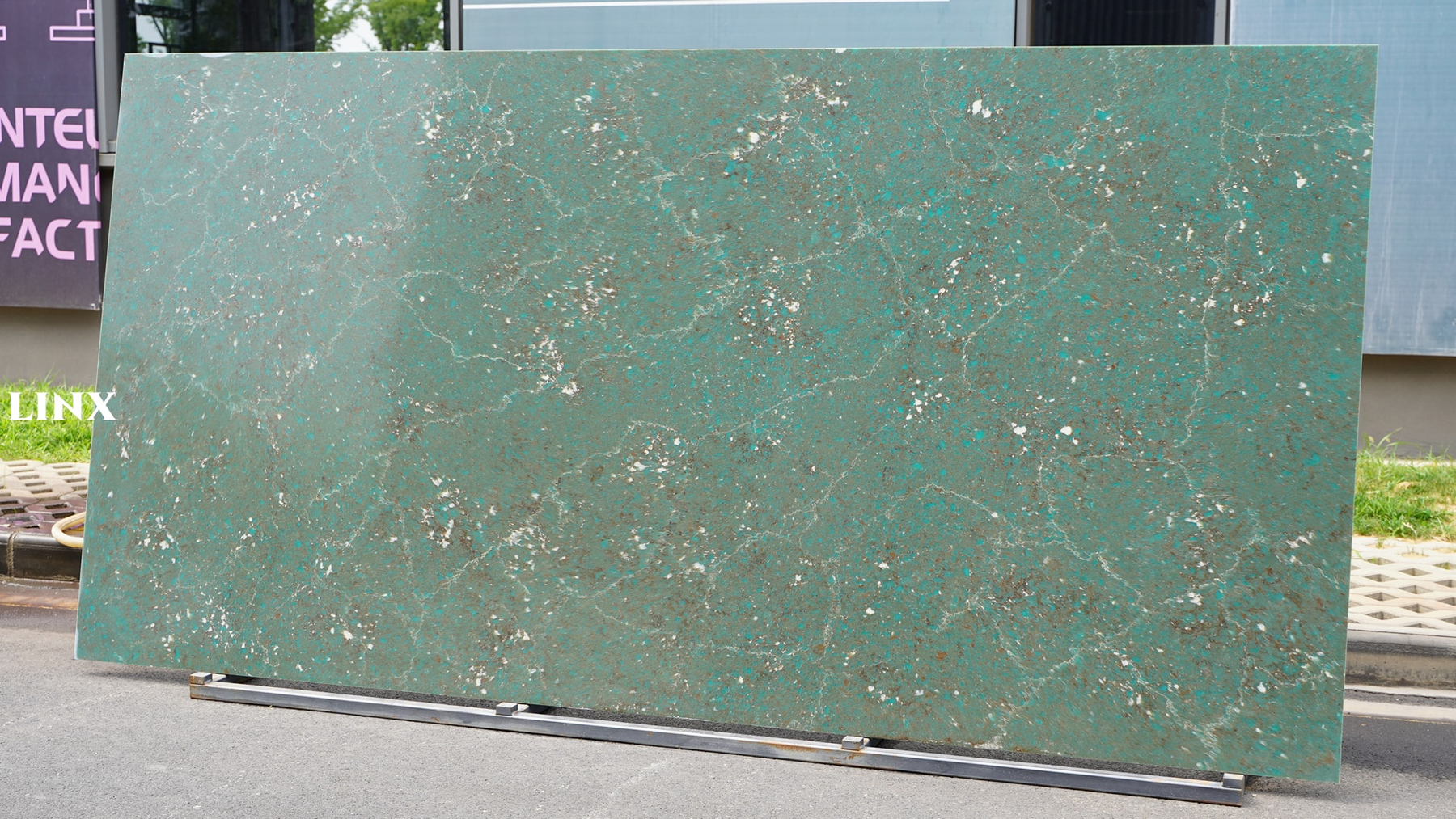LXM9073 TURQUOISE PATINA JADE STONE 2 LINX SURFACES