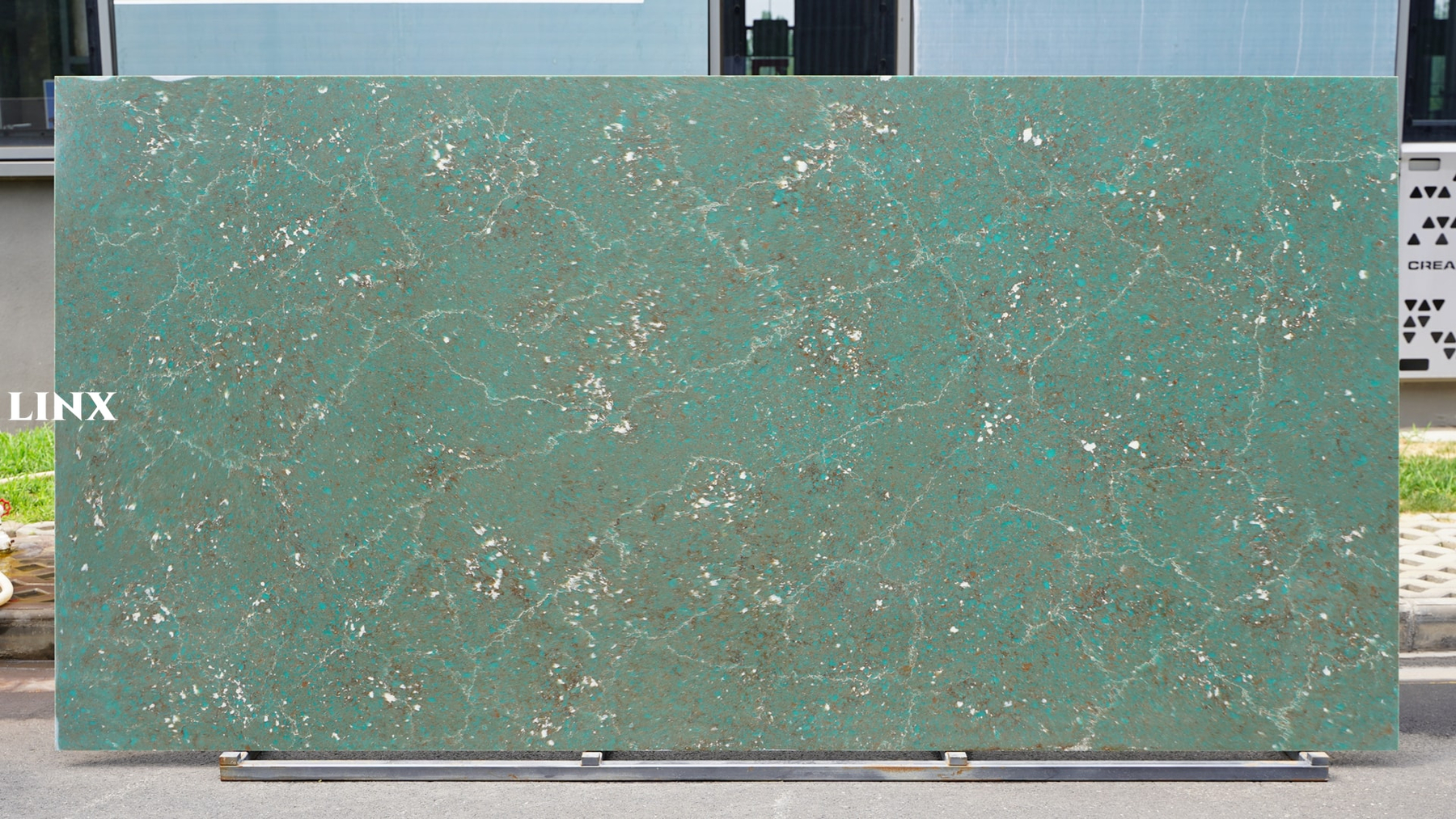 LXM9073 TURQUOISE PATINA JADE STONE LINX SURFACES
