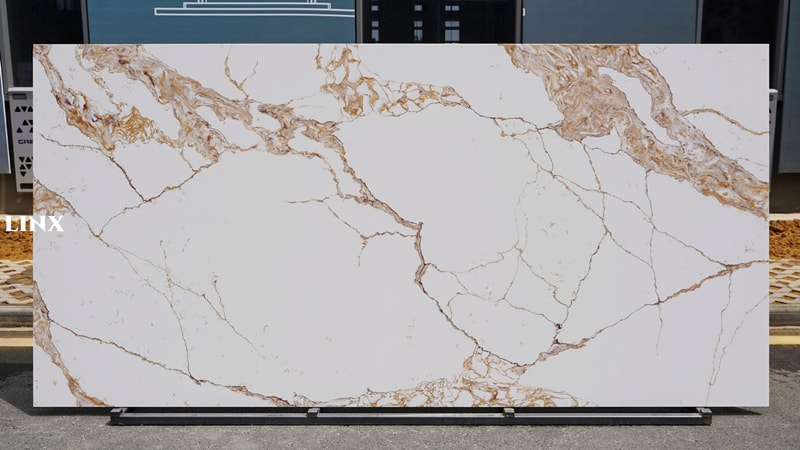 LXM9075 GOLDEN RIVIERA JADE STONE LINX SURFACES FEATURE