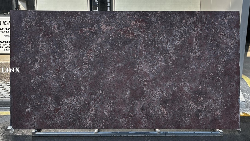 LXM9141 OXBLOOD FORGE JADE STONE LINX SURFACES FEATURE