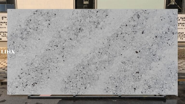 LXM9146 WHITE BREEZE JADE STONE LINX SURFACES FEATURE